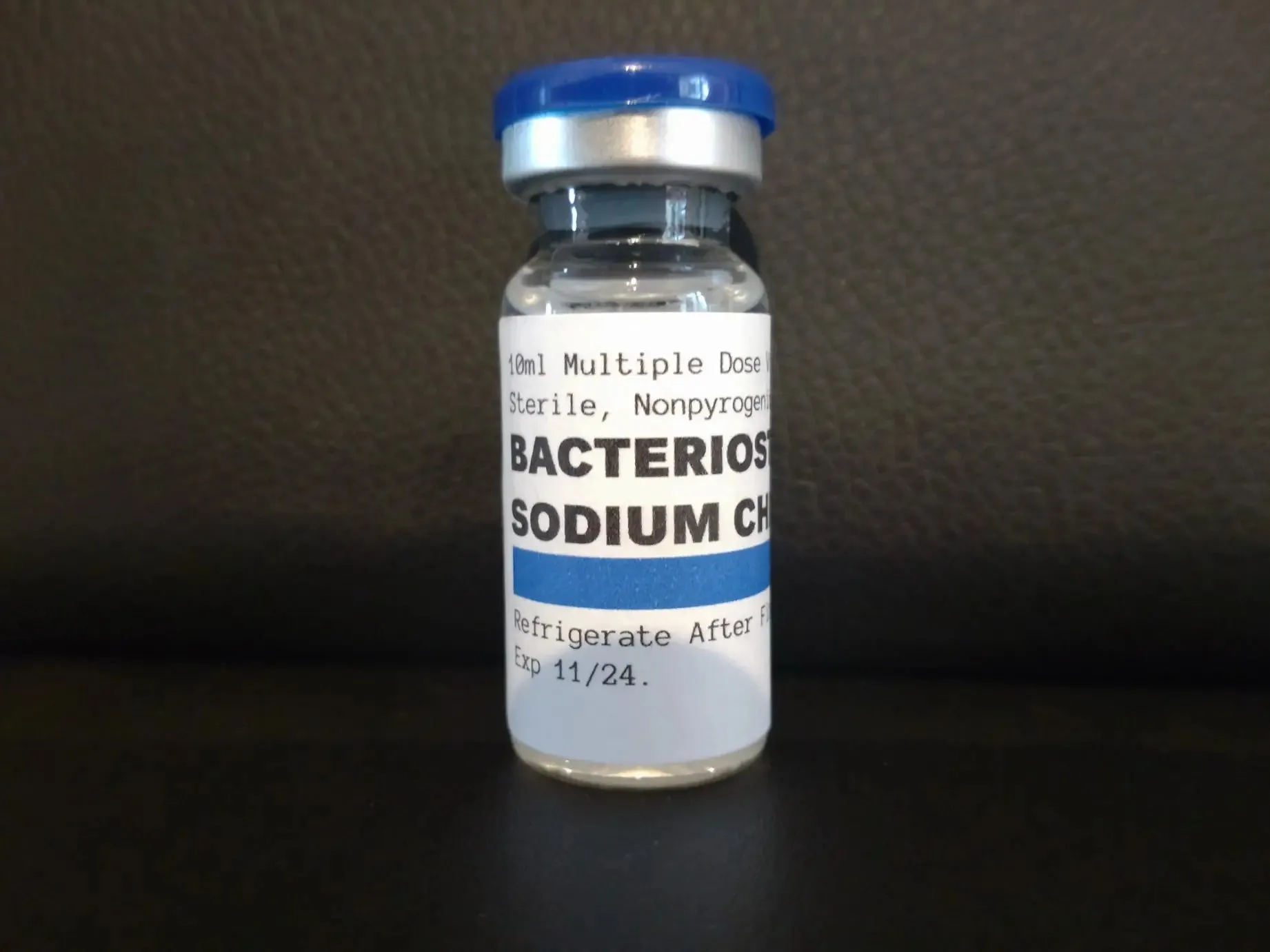 10 x 10ml Bacteriostatic Sodium Chloride 0.9%.