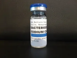 10 x 10ml Bacteriostatic Sodium Chloride 0.9%.