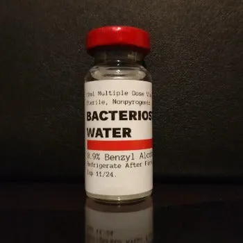 10 x 10ml Bacteriostatic Water. Bac water.