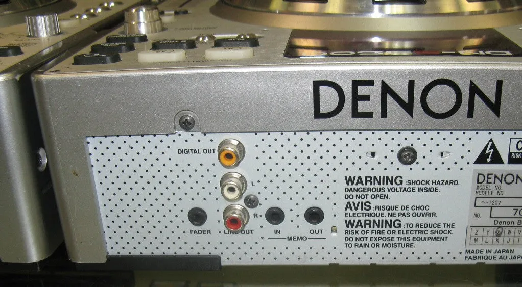 2 Denon DN-S3500 CD Players
