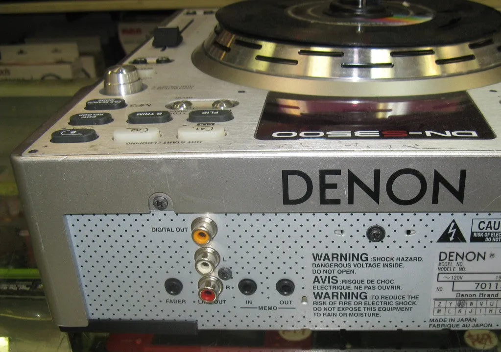 2 Denon DN-S3500 CD Players