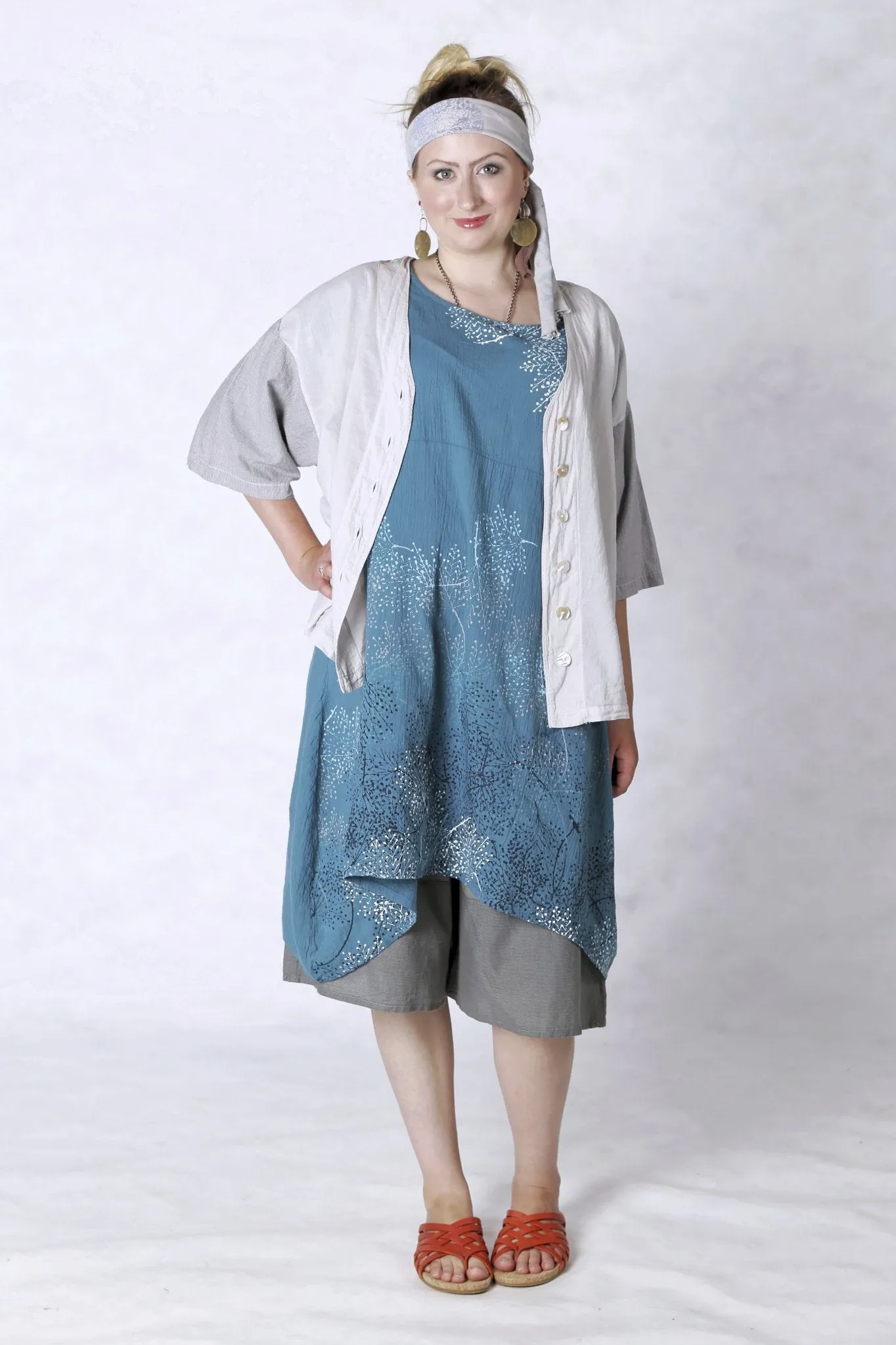 2285-Striped Camp Top Pearl-Unprinted