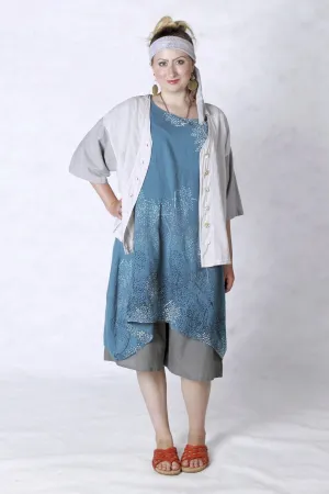 2285-Striped Camp Top Pearl-Unprinted