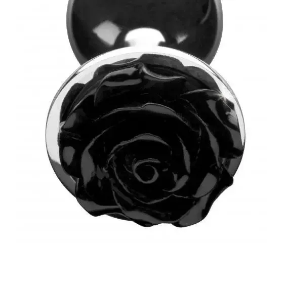 3.5-inch Booty Sparks Black Medium Aluminium Metal Butt Plug