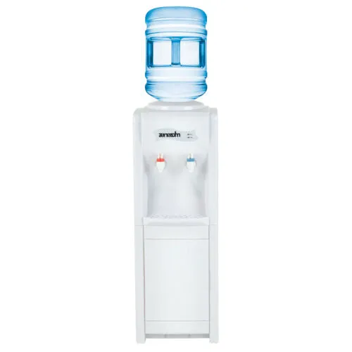 5 Gallon Water Cooler Dispenser Top Loading Bottle & Storage Cabinet