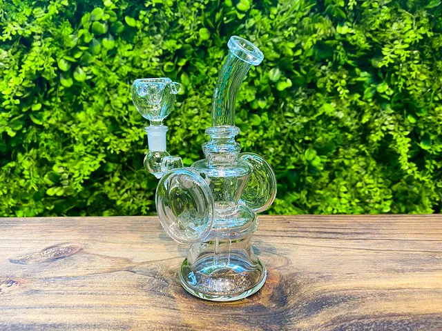 6 inch Double Barrel Recycler Rig