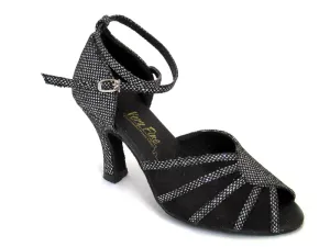 6018 Black Sparklenet & Black Mesh
