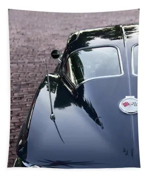 63 Split Window Corvette Tapestry