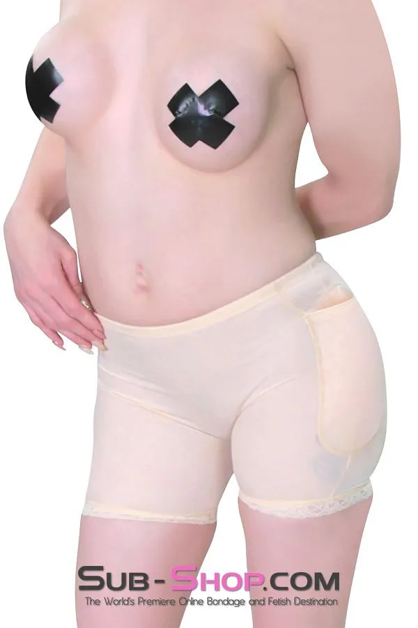9073R-SIS      Sissy Perfect Booty Hip & Butt Enhancers with Shaper Man Panties, Sissy Submissive Size Large