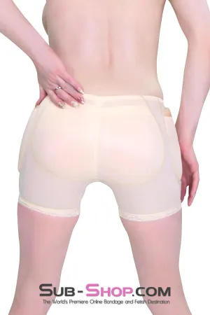 9073R-SIS      Sissy Perfect Booty Hip & Butt Enhancers with Shaper Man Panties, Sissy Submissive Size Large