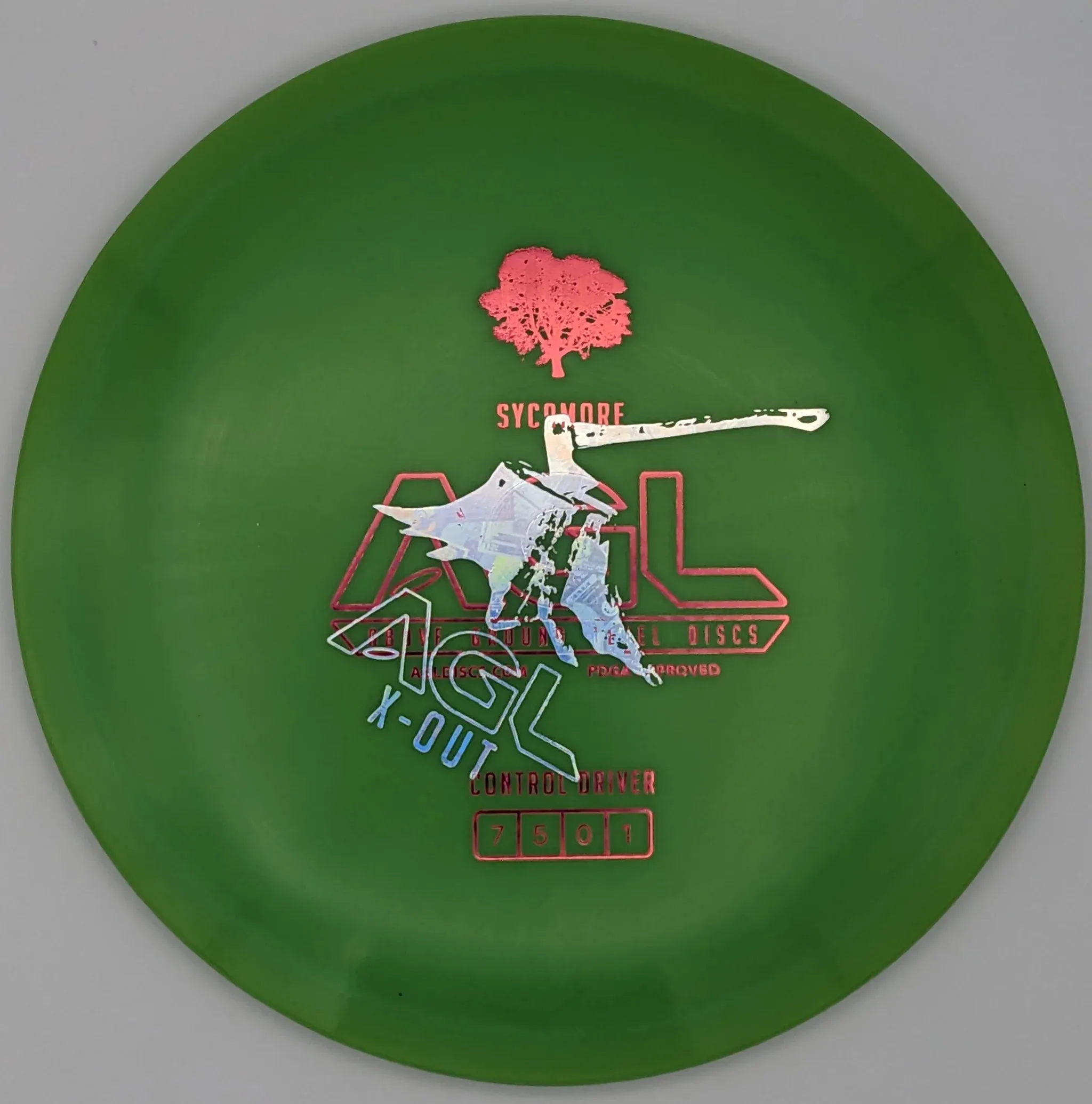 AGL Discs Alpine X-Out Sycamore