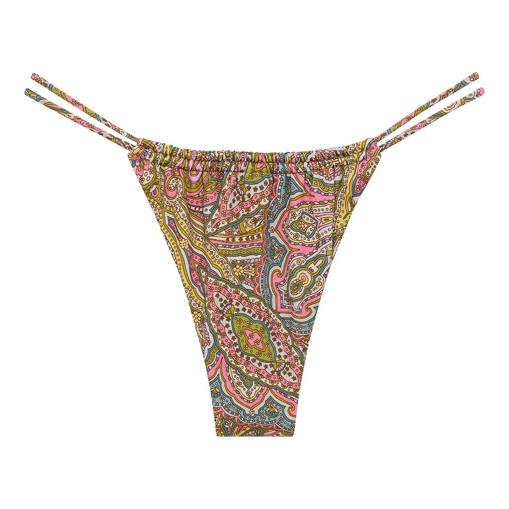 Ali Paisley Brasil Bikini Bottom
