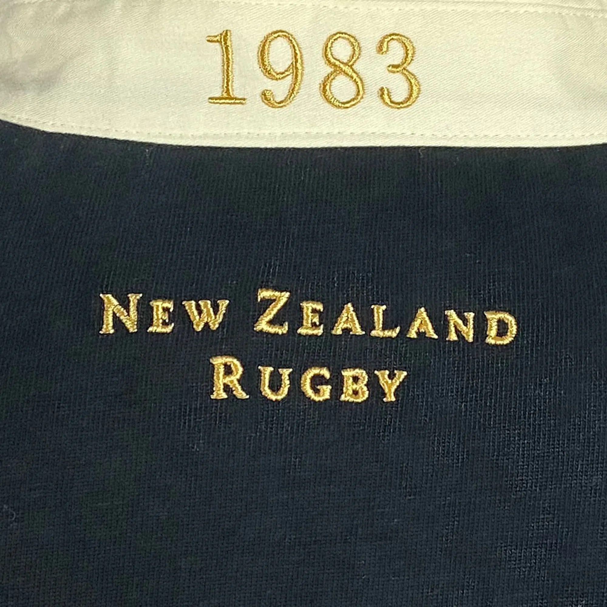 All Blacks 1983 Classic Rugby Shirt by Ellis Rugby