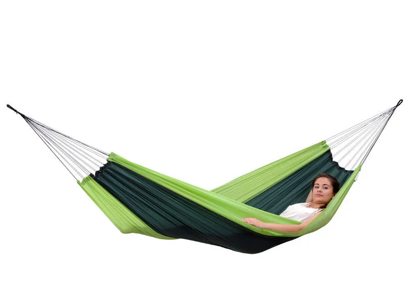 Amazonas Silk Traveller Camping Hammock Forest Green