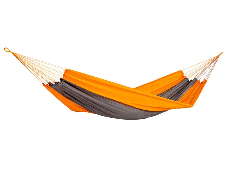 Amazonas Silk Traveller Camping Hammock Techno Orange Grey