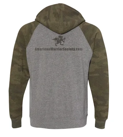 American Warrior Society CAMO Hoodie