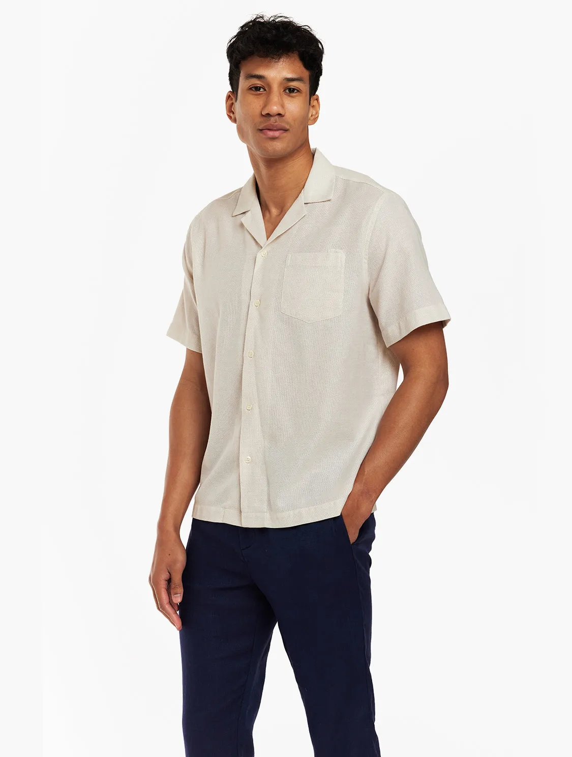 ANGELO COTTON PIQUÉ SHIRT