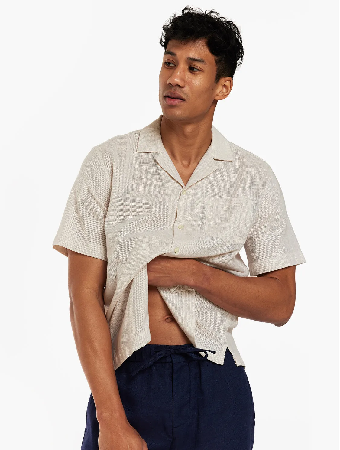 ANGELO COTTON PIQUÉ SHIRT