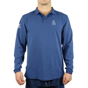 Antibes Long Sleeve Polo - Navy (18 Footers)