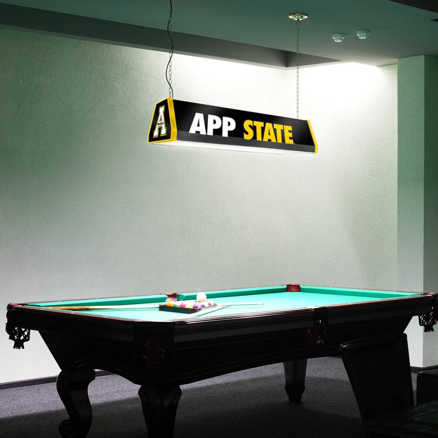 Appalachian State Mountaineers: Standard Pool Table Light