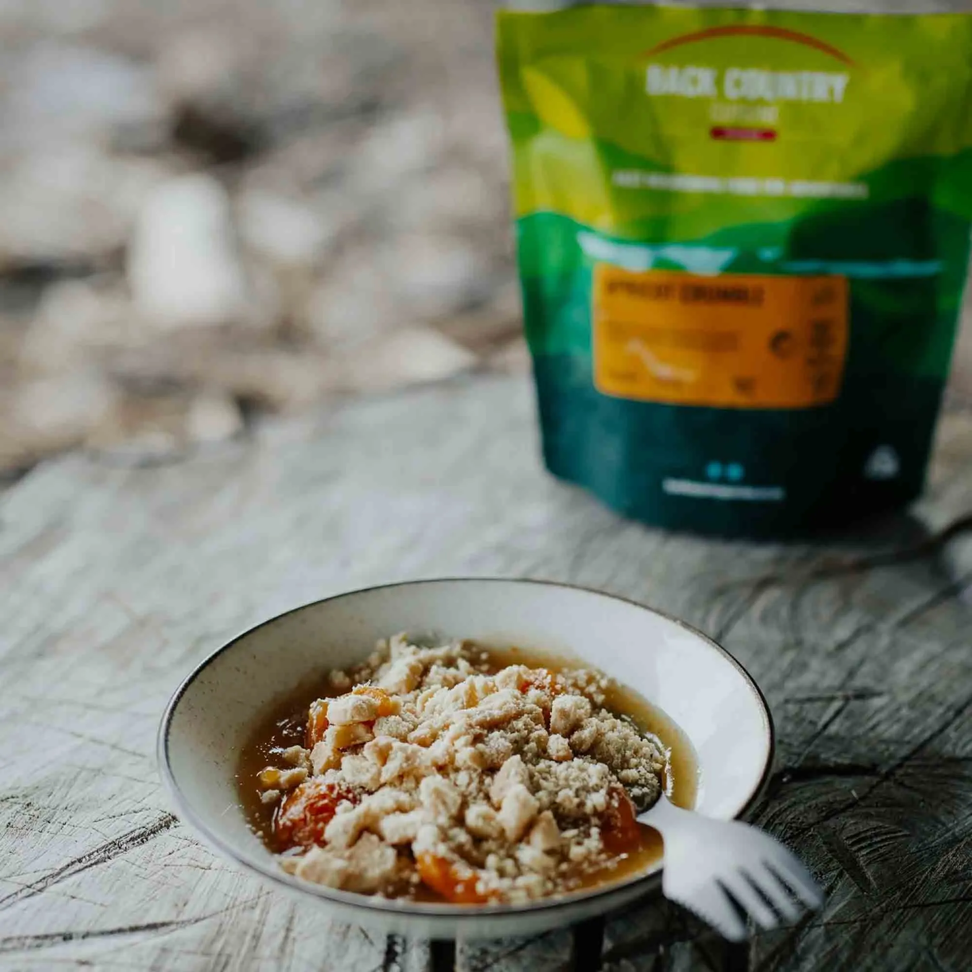 Apricot Crumble