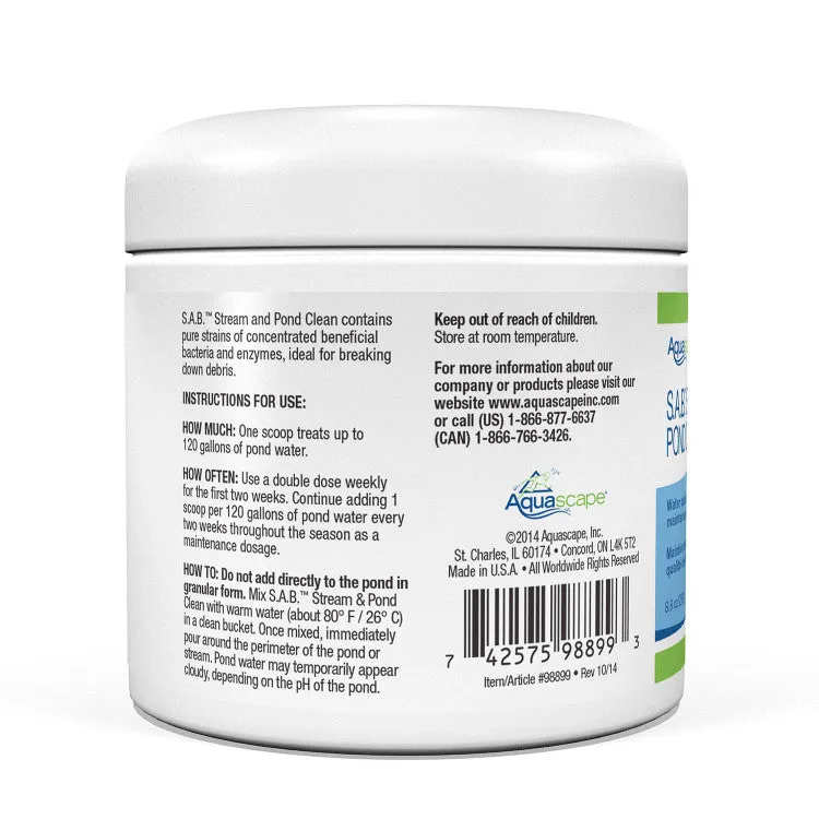 Aquascape SAB Stream and Pond Cleaner 8.8 oz