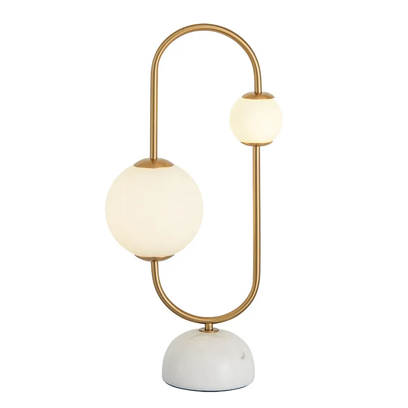 Asymmetrical Modern Table Lamp for Living Room