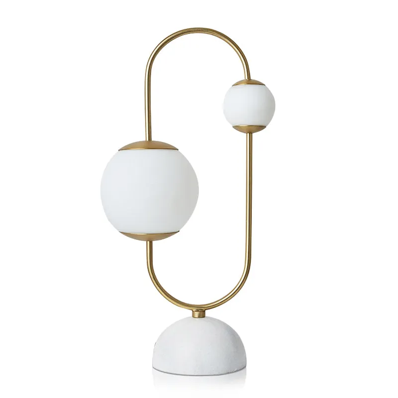 Asymmetrical Modern Table Lamp for Living Room