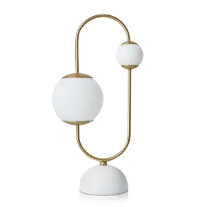 Asymmetrical Modern Table Lamp for Living Room