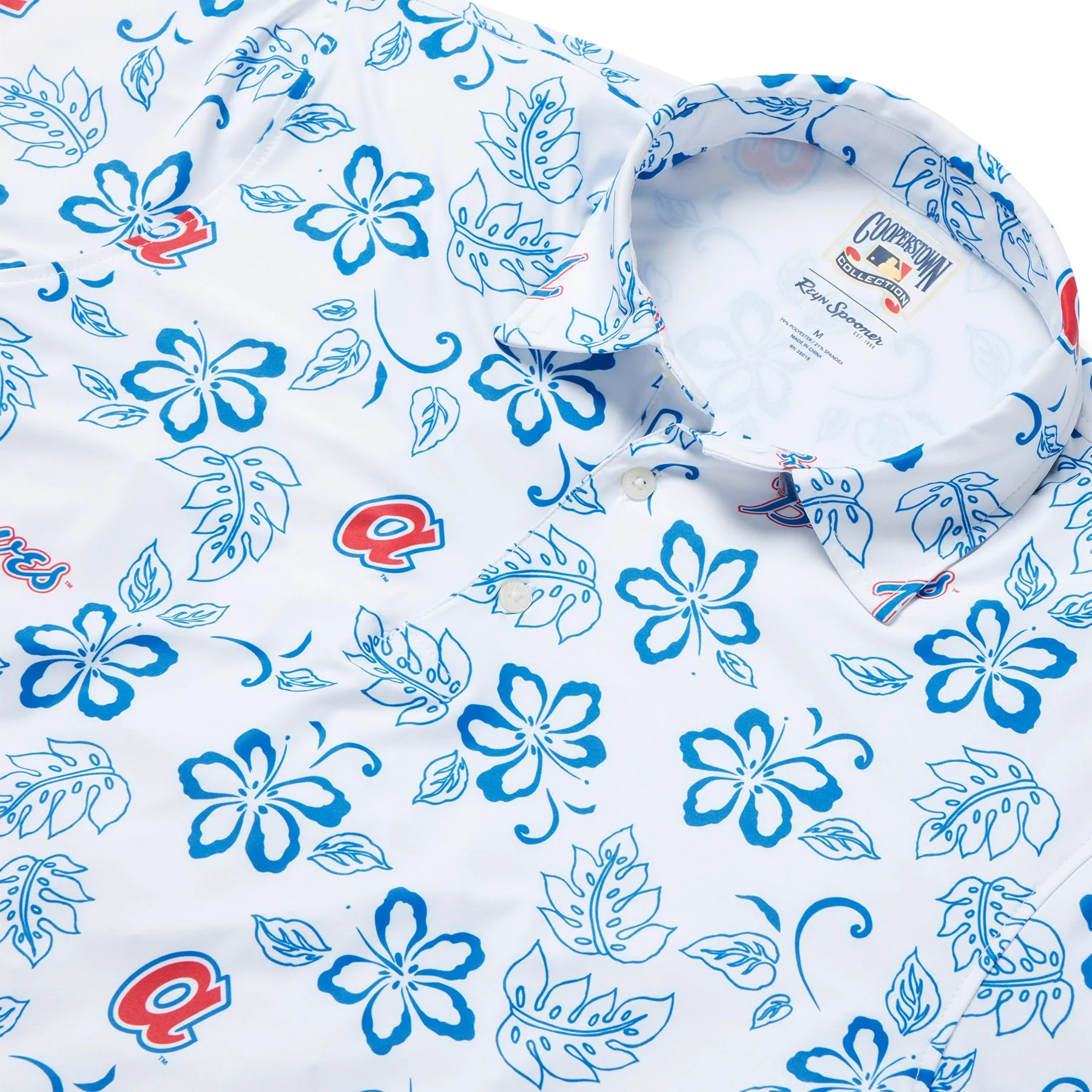 ATLANTA BRAVES COOPERSTOWN PERFORMANCE POLO