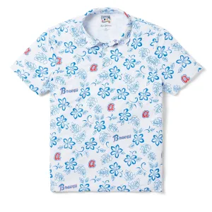 ATLANTA BRAVES COOPERSTOWN PERFORMANCE POLO