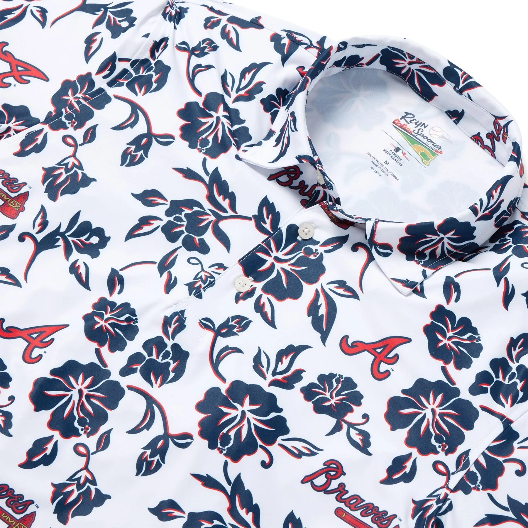 ATLANTA BRAVES GAME DAY PERFORMANCE POLO