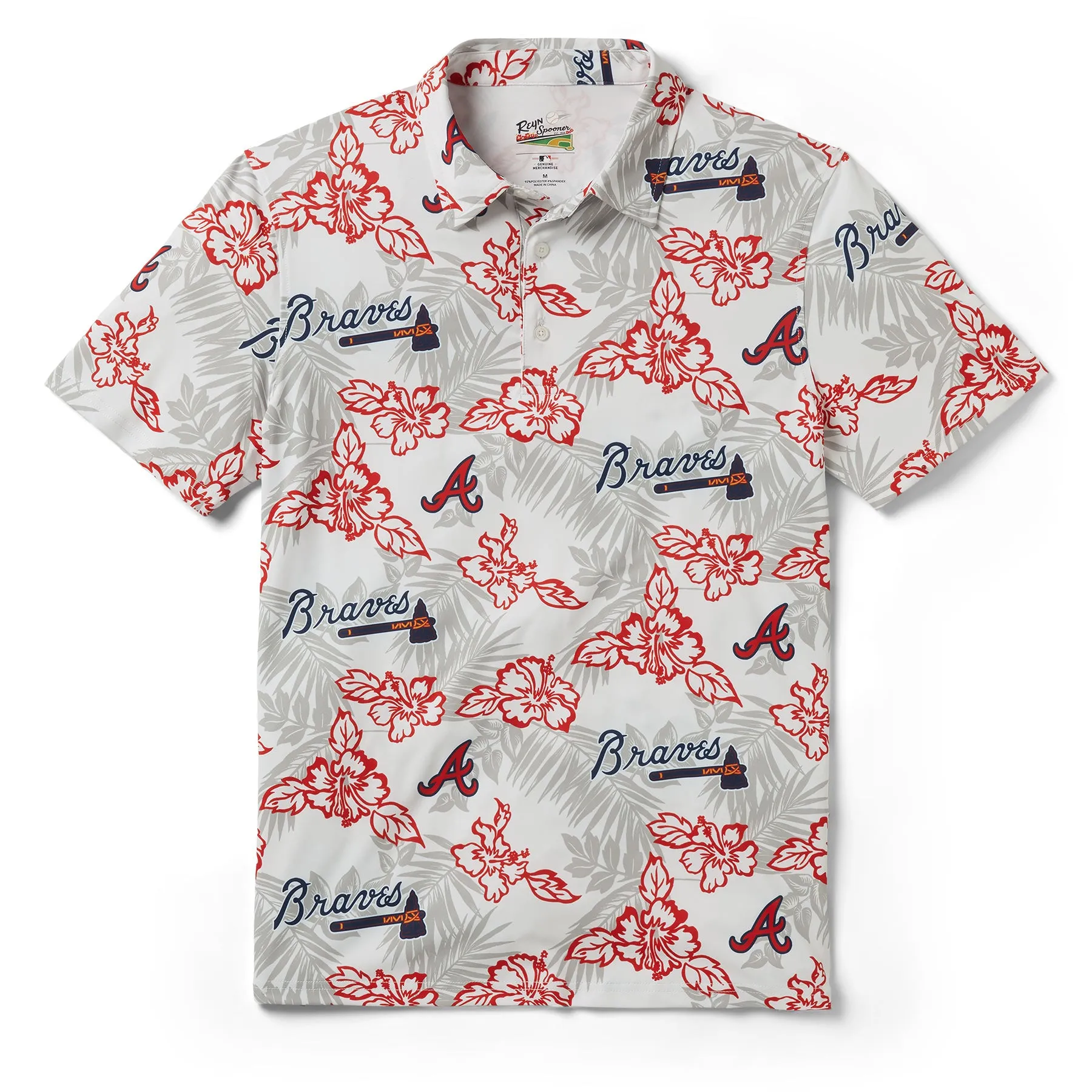ATLANTA BRAVES PUA PERFORMANCE POLO