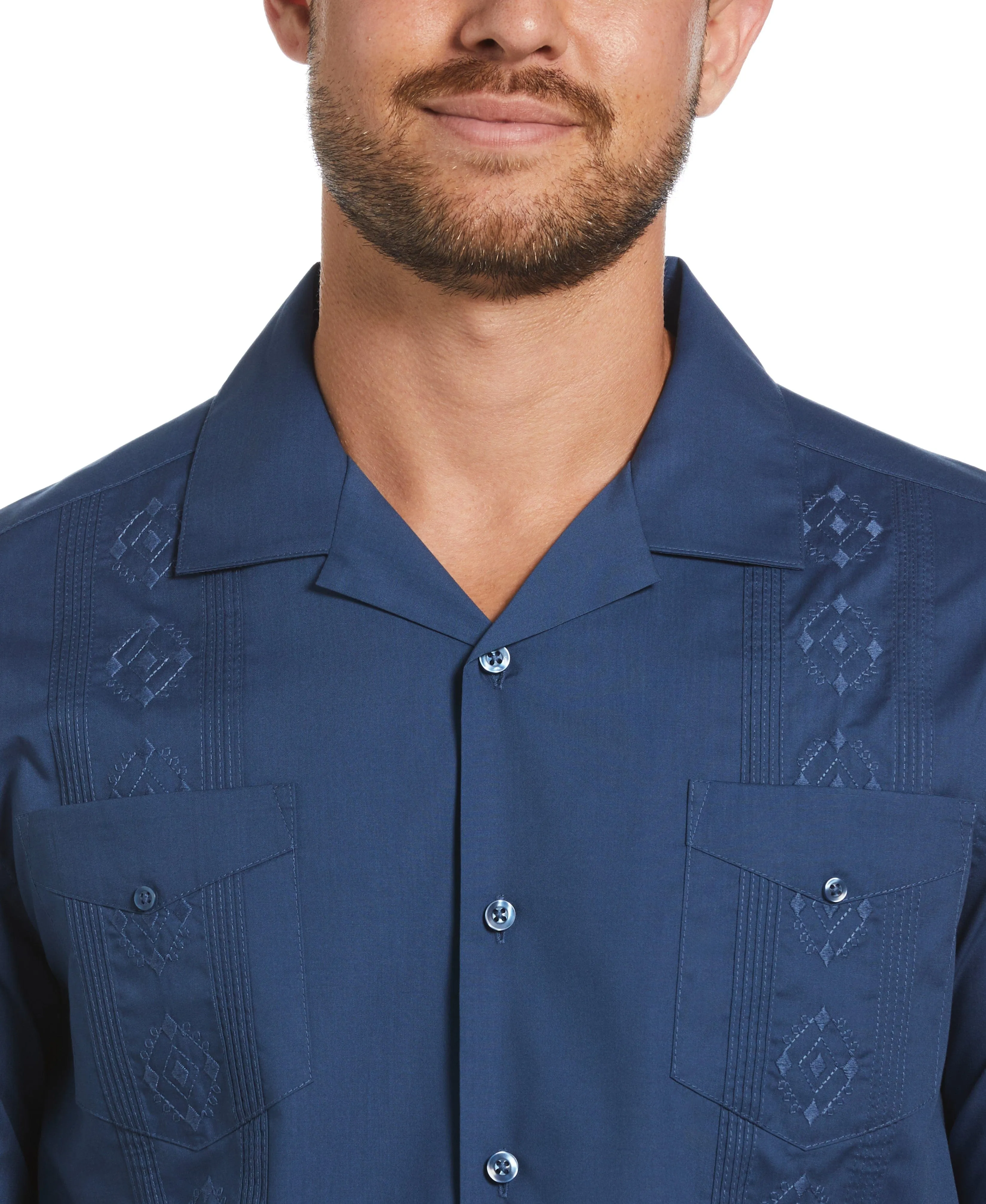 Authentic Embroidered Guayabera Shirt