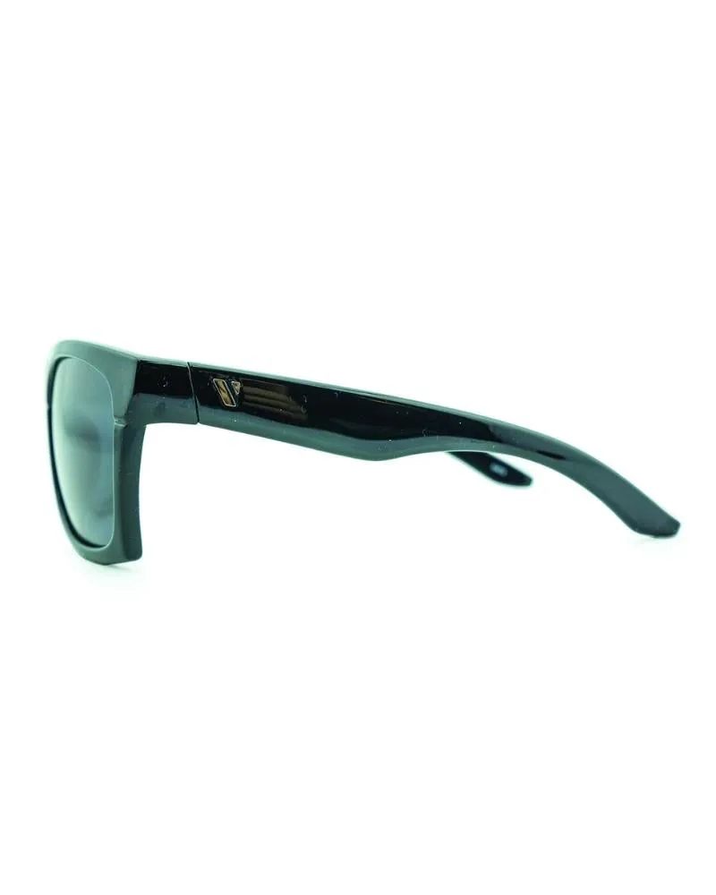 Base Camp Polarised Sunglasses - Black/Smoke