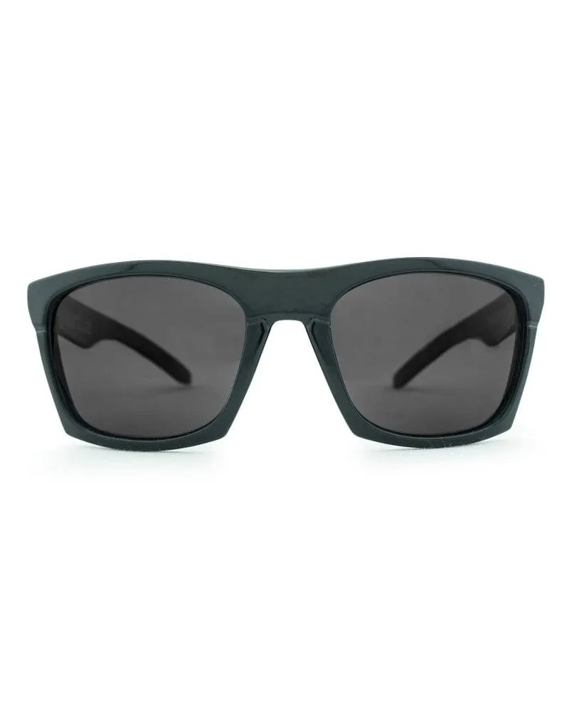 Base Camp Polarised Sunglasses - Black/Smoke