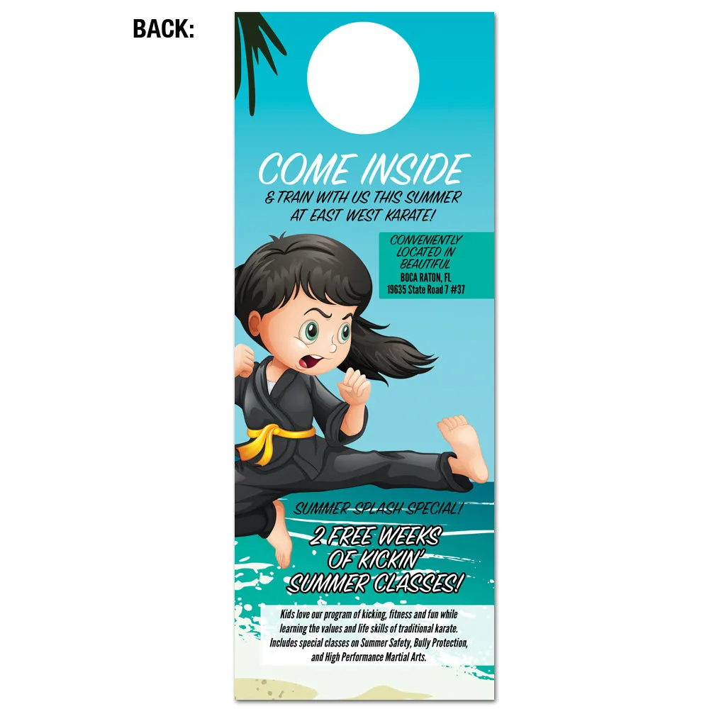 Beat The Heat Doorhanger