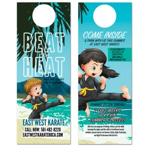 Beat The Heat Doorhanger