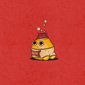 Beer Booty Art Print
