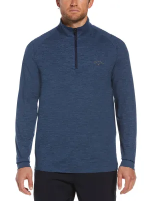 Big & Tall Lux Touch Printed 1/4 Zip Golf Pullover