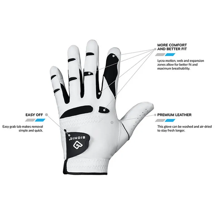 Bionic StableGrip 2.0 with Dual Expansion Zone Golf Gloves