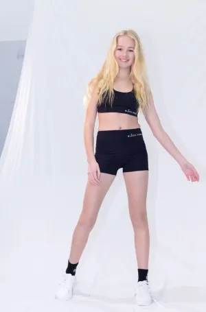 BLACK ELITE BOOTY SHORTS