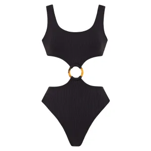 Black Rib Ky One-Piece