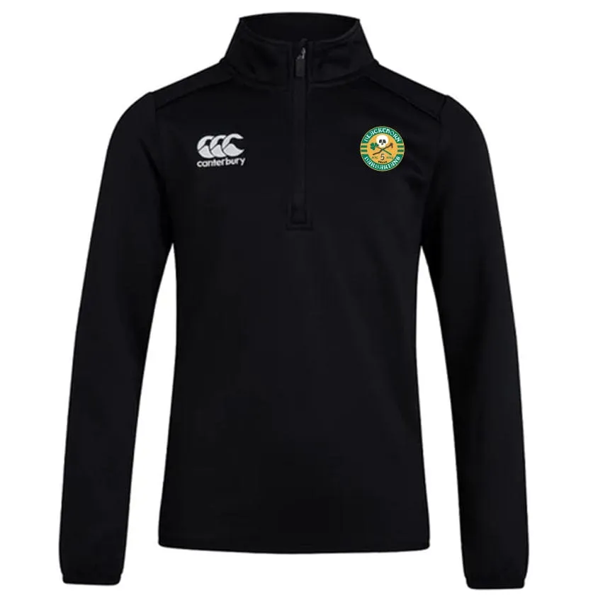 Blackthorn Barbarians Inclusive Rugby Club 1/4 Zip Mid Layer Training Top by Canterbury