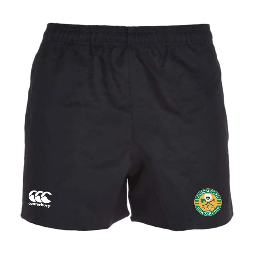 Blackthorn Barbarians Inclusive Rugby Professional Polyester Rugby Short by Canterbury