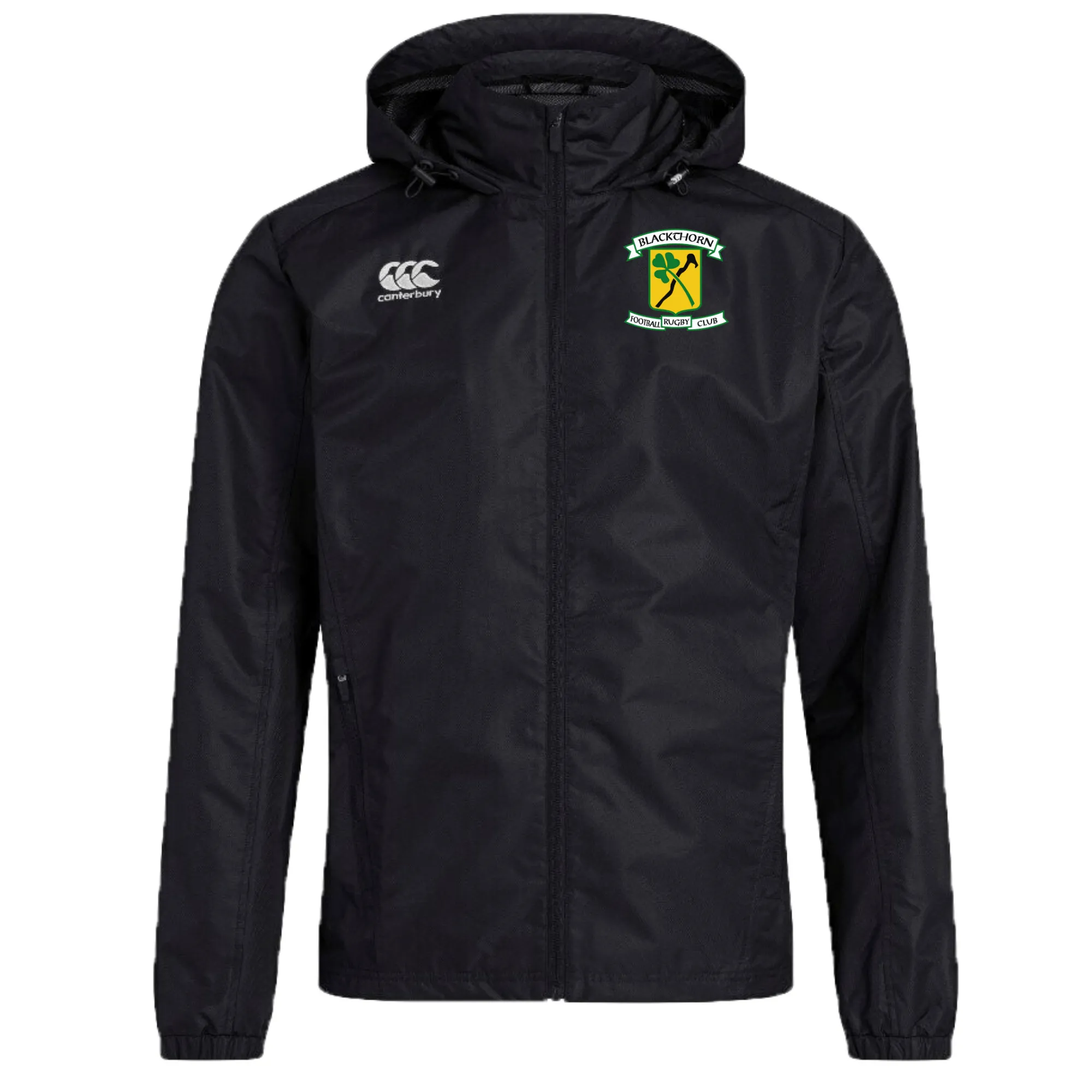 Blackthorn RFC Club Vaposhield Full Zip Rain Jacket by Canterbury