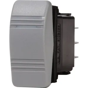 Blue Sea 7944 Contura III Switch SPDT - (ON)-OFF-ON - Gray [7944]