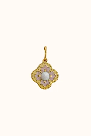 Blush Petal Charm (Stainless Steel)