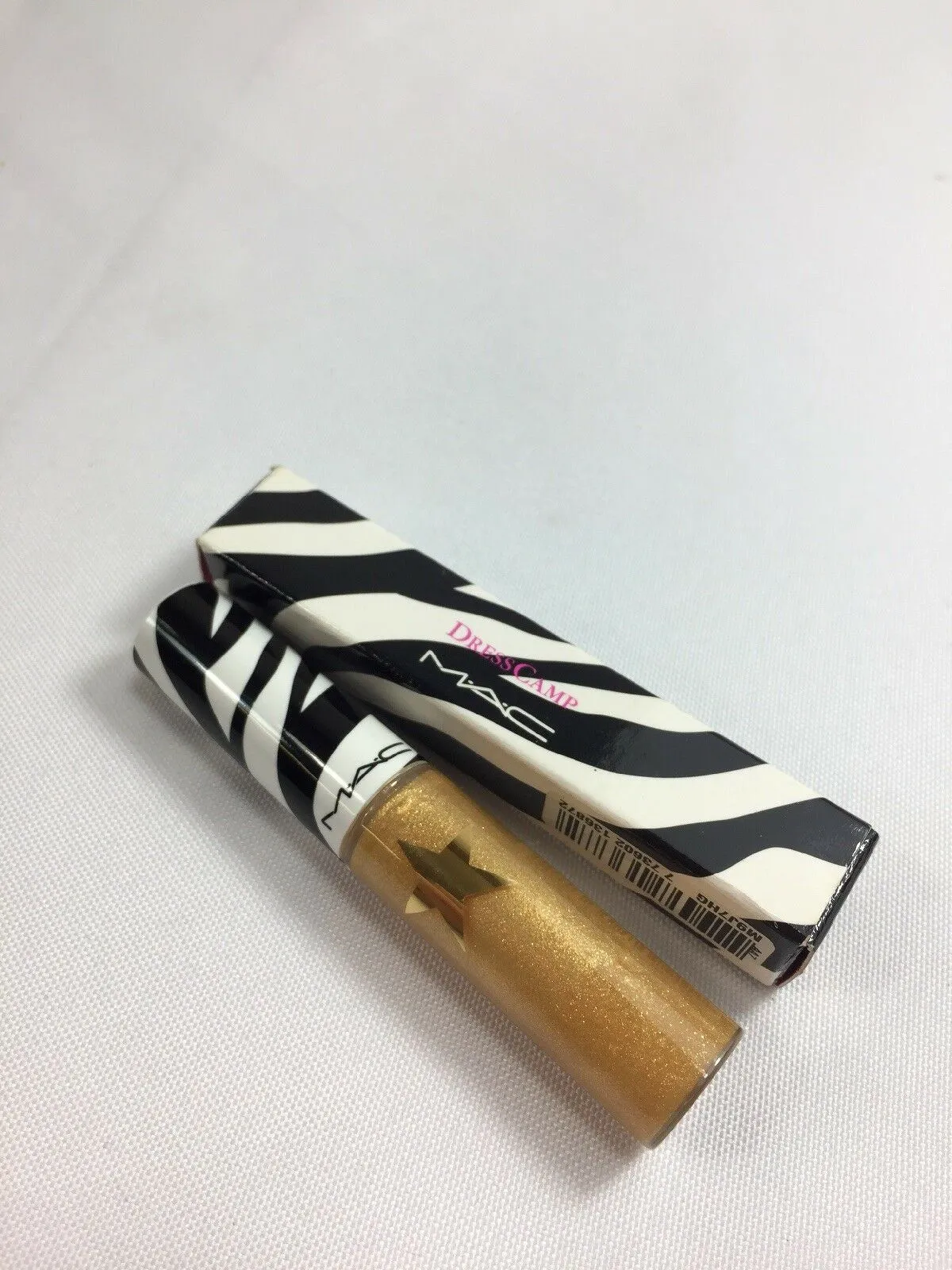 BNIB Mac Dresscamp Lipglass Lip Gloss She-Gold  Rare Dress Camp