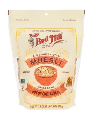 Bob's Red Mill, Muesli, Whole Grain, Old Country Style, 18 oz...